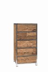 Komoda z drewna saal Madera 5 szuflad