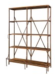 Biblioteczka industrialna Storage podwójna