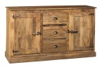 Komoda industrialna z litego drewna mango Cook