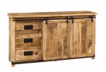 Komoda z litego drewna mango Newport 3 szuflady