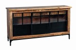 Komoda z litego drewna mango Playmouth 3 drzwi