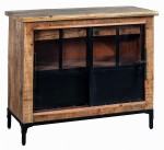 Komoda z litego drewna mango Playmouth 2 drzwi