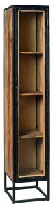 Witryna industrialna z litego drewna Minimal 181