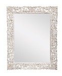 Lustro w rzeźbionej ramie z drewna mango Cottage  120/150
