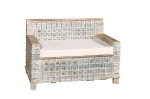 Sofa orientalna drewniana Namastè ze skrzynią