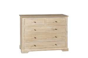 Komoda z litego drewna mango Cottage