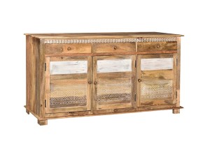 Komoda z litego drewna Tahiti